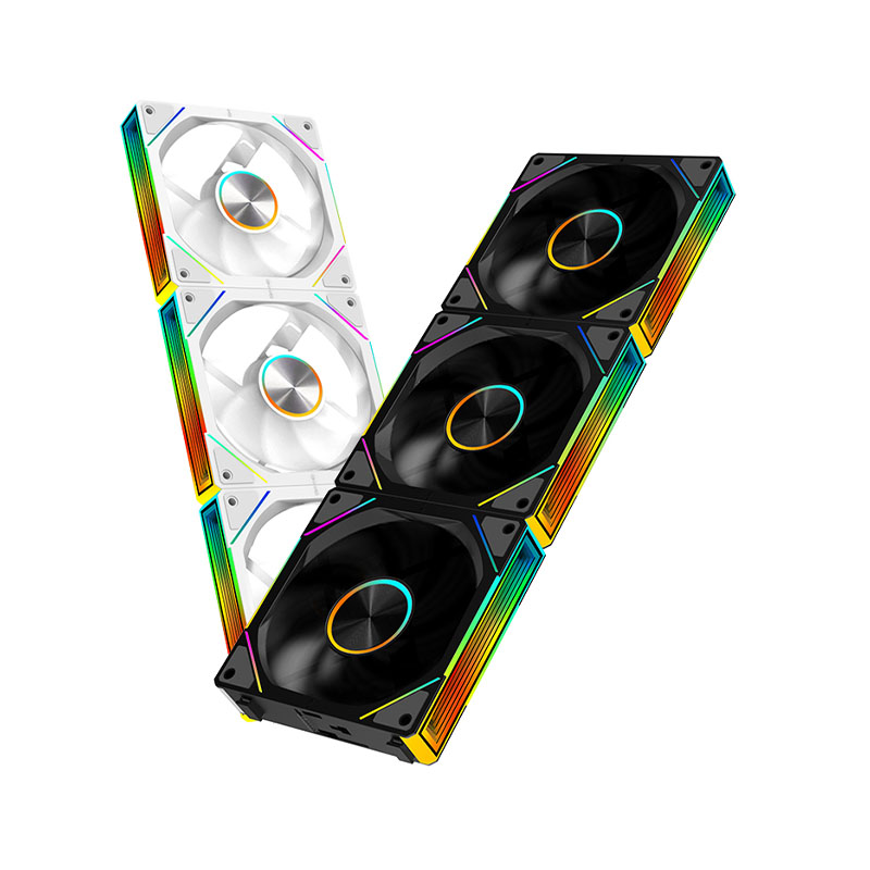 Prism-JM2 Triple Wireless Splicing Building Blocks ARGB Fan RGB Lighting Effect 5V Compatible With Infinite Mirror Temperature Control Shenguang Synchronization