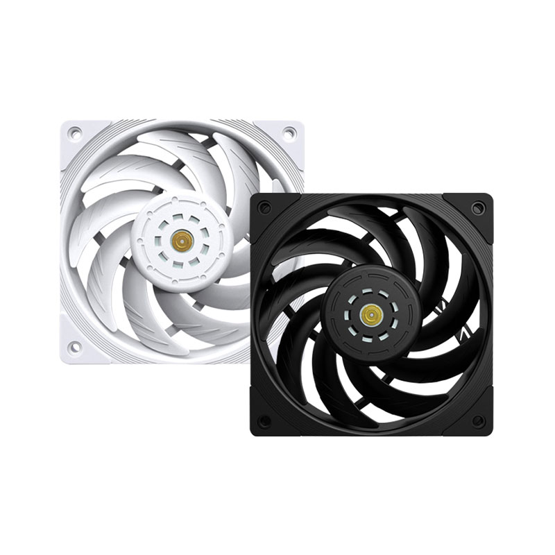 Water-Cooled Cpu High-Performance FDB12vPWM4pin Intelligent Temperature Control Desktop Chassis Heat Dissipation High Wind Pressure Chassis Fan