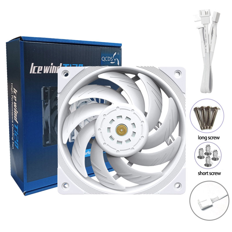 How do chassis fans deliver superior cooling for high-performance desktop PCs?